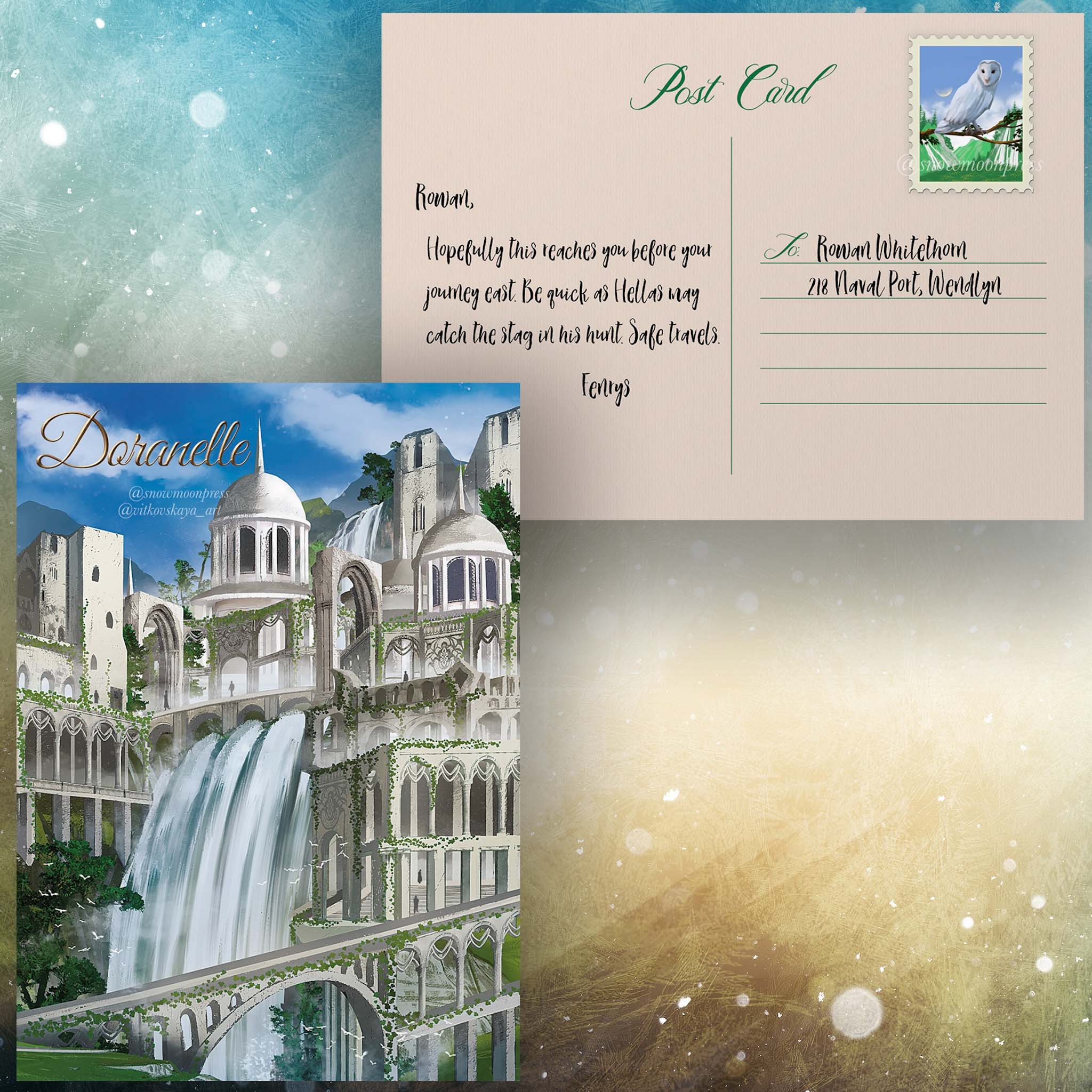 Doranelle Postcard - From Fenrys