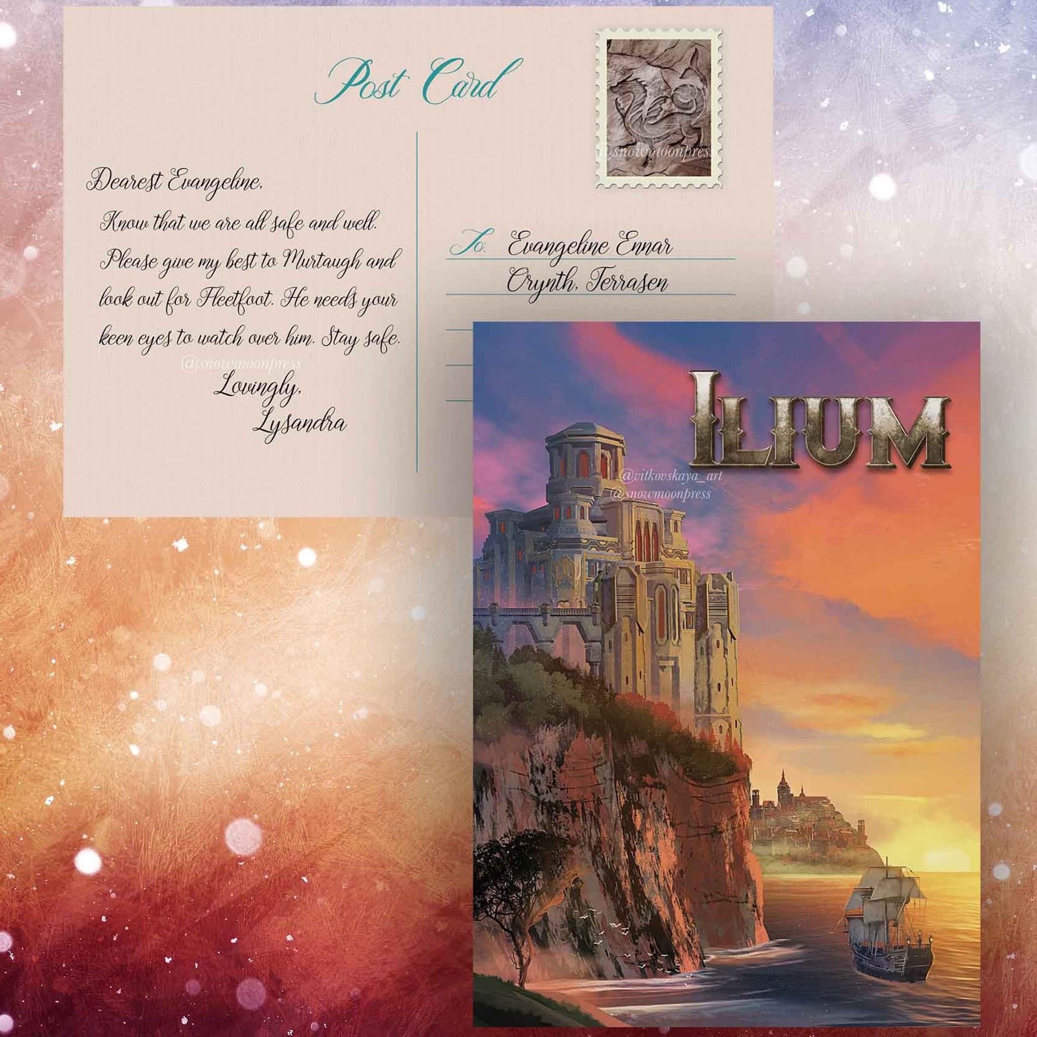 Postcard Bundle - 1-8 Rifthold, Skull’s Bay, Little Folk Cave, Doranelle, Endovier, Ilium