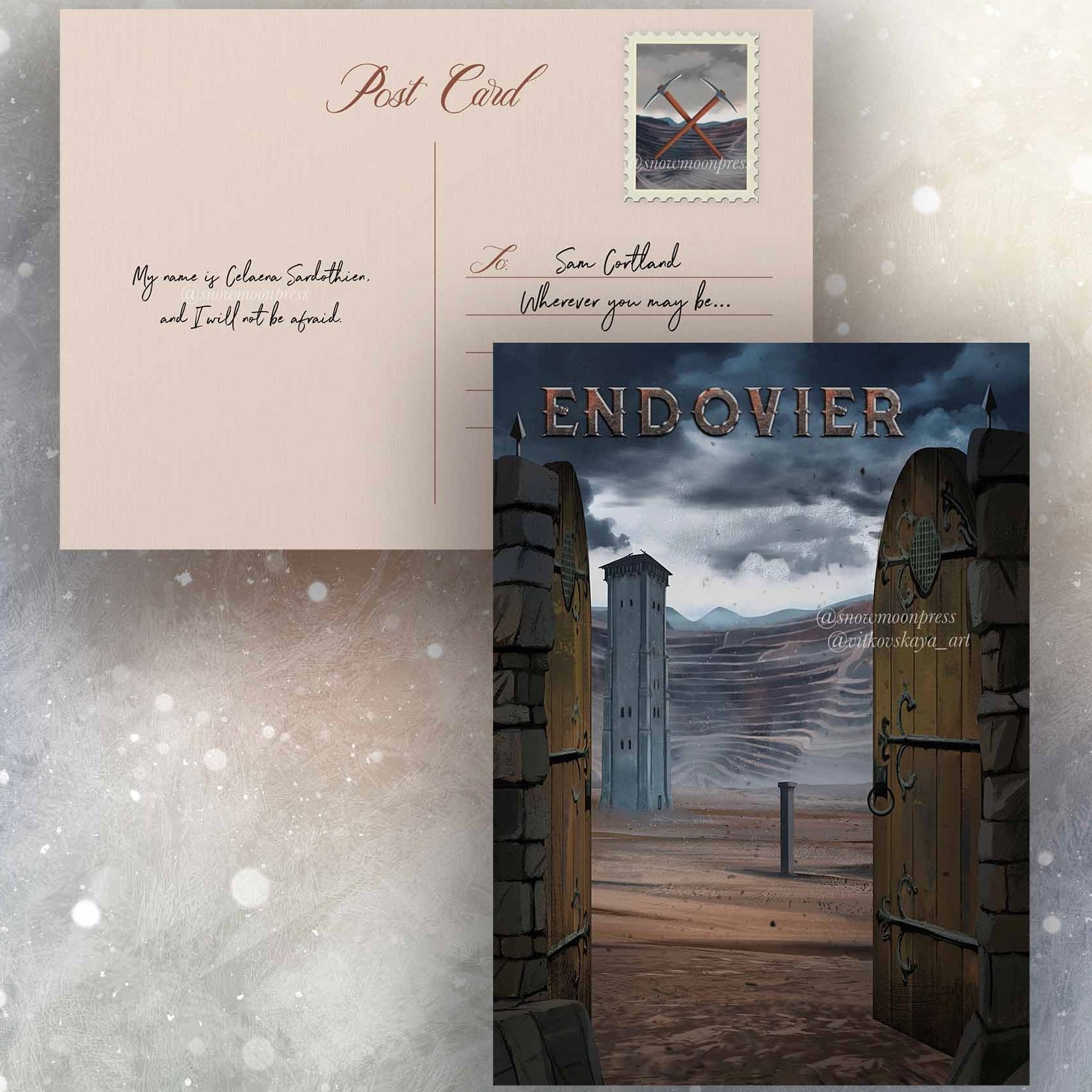 Postcard Bundle - 1-8 Rifthold, Skull’s Bay, Little Folk Cave, Doranelle, Endovier, Ilium