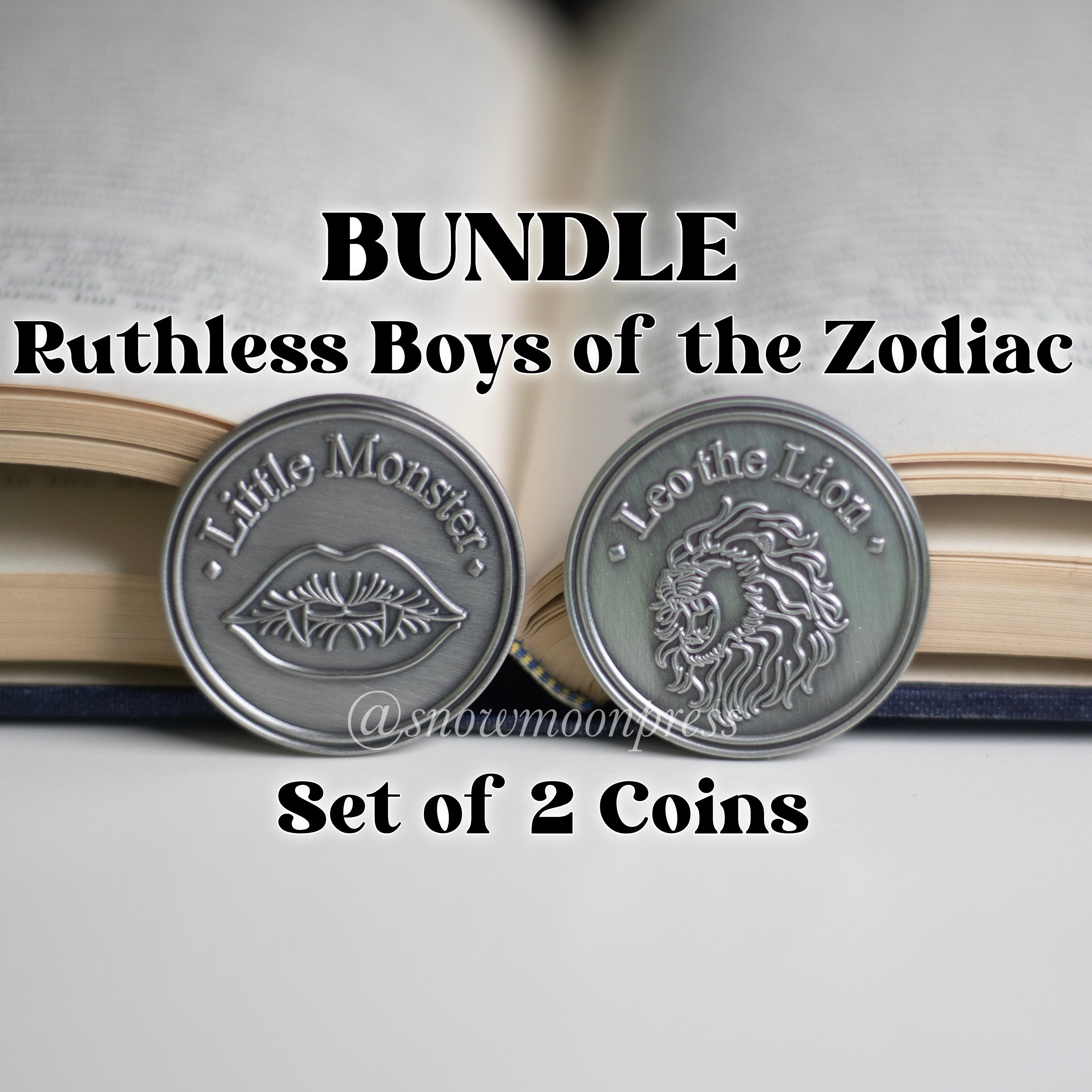 BUNDLE - Little Monster & Leo the Lion Coins