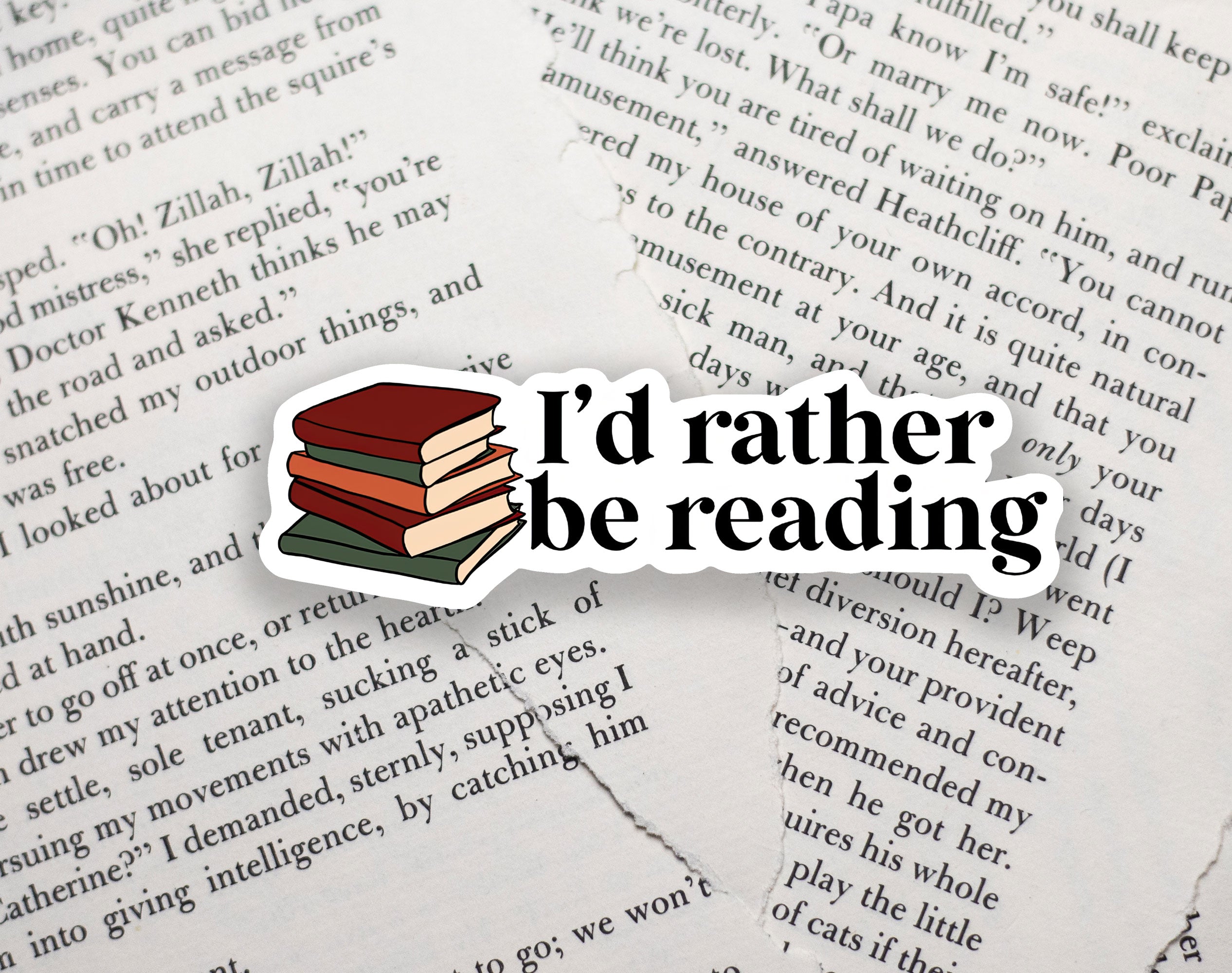I'd Rather be reading