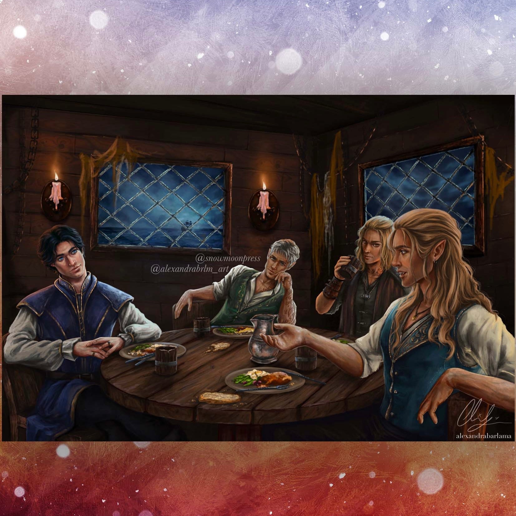 Dinner with the Cadre