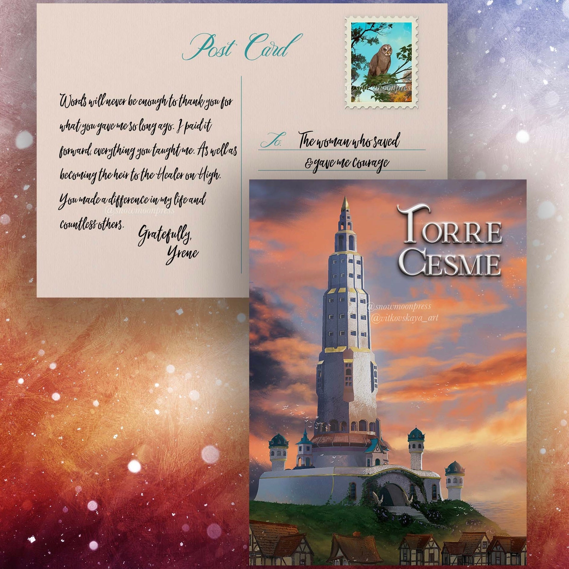 Torre Cesme Postcard - From Yrene